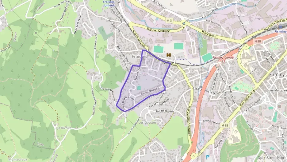 Appartement 69 m² trois pièces à vendre à Fraisses