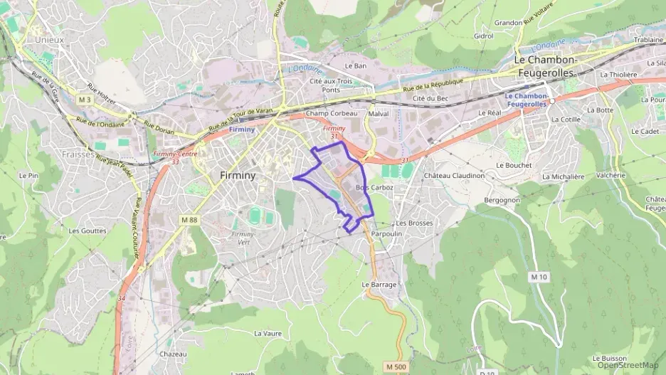 Appartement 62 m² trois pièces à vendre à Firminy Appartement 62 m² trois pièces à vendre à Firminy