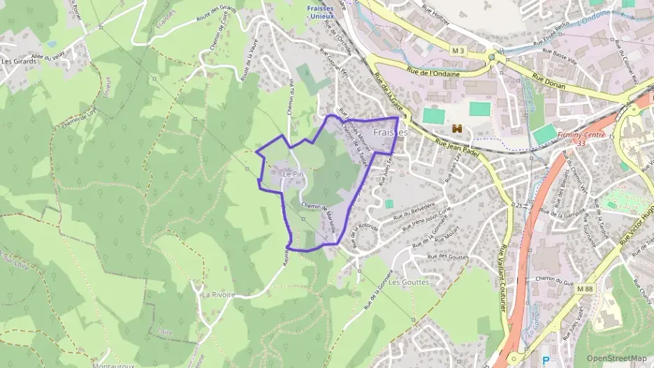 Appartement 36 m² une piece à vendre à Fraisses Appartement 36 m² une piece à vendre à Fraisses