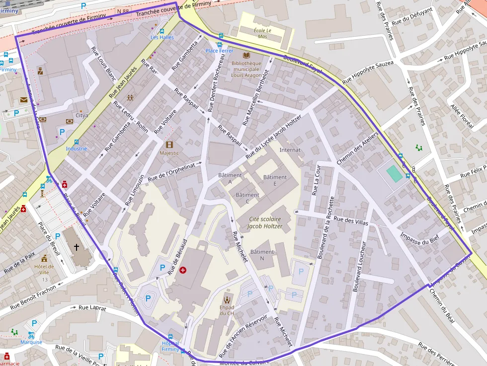 Appartement 86 m² quatre pièces à vendre à Firminy