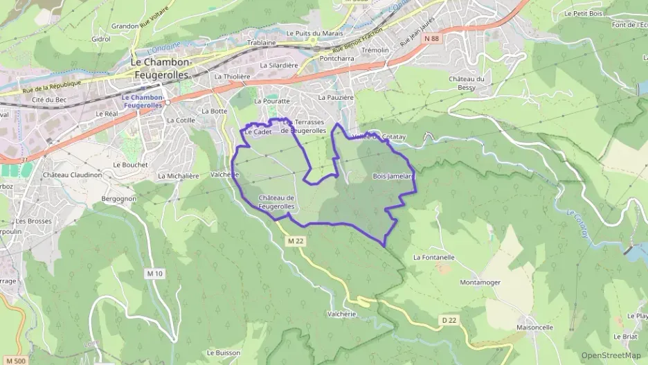 Appartement 76 m² quatre pièces à vendre à Le Chambon-Feugerolles