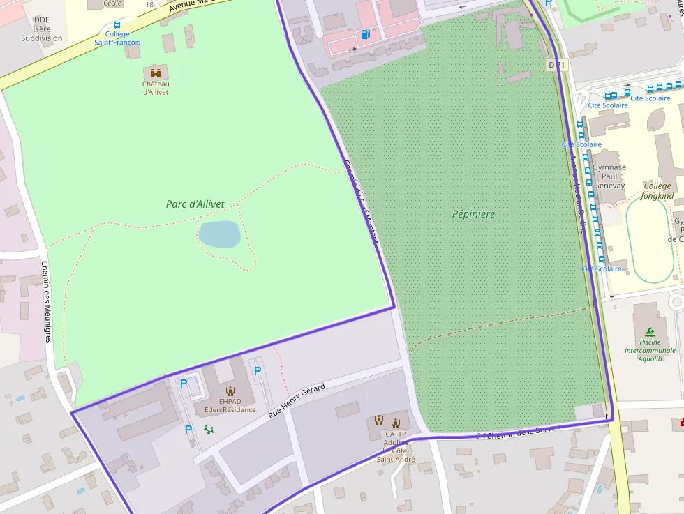 Appartement 43 m² deux pieces à vendre à La Côte-Saint-André