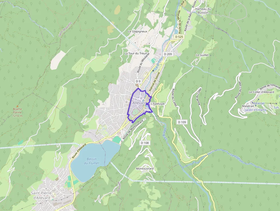 Appartement 47 m² deux pieces à vendre à Allevard