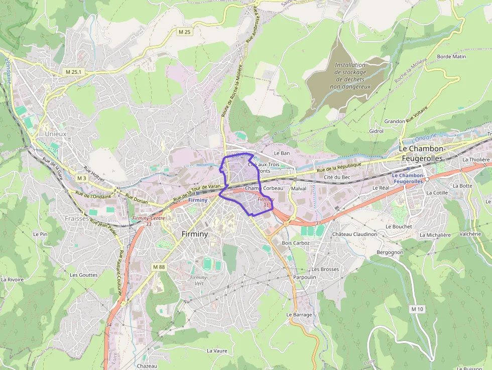 Appartement 150 m² trois pièces à vendre à Firminy