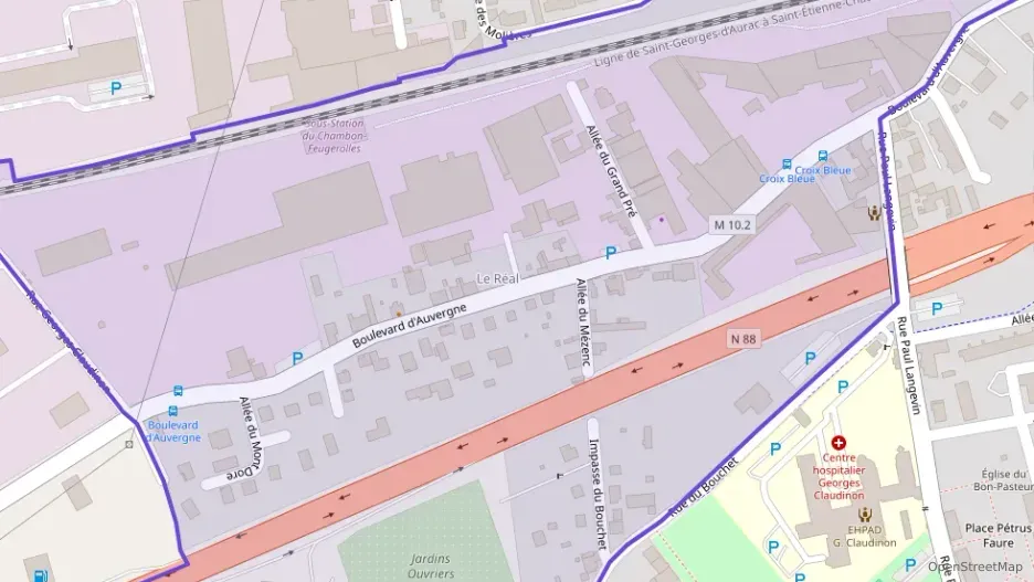 Appartement 53 m² deux pieces à vendre à Le Chambon-Feugerolles Appartement 53 m² deux pieces à vendre à Le Chambon-Feugerolles