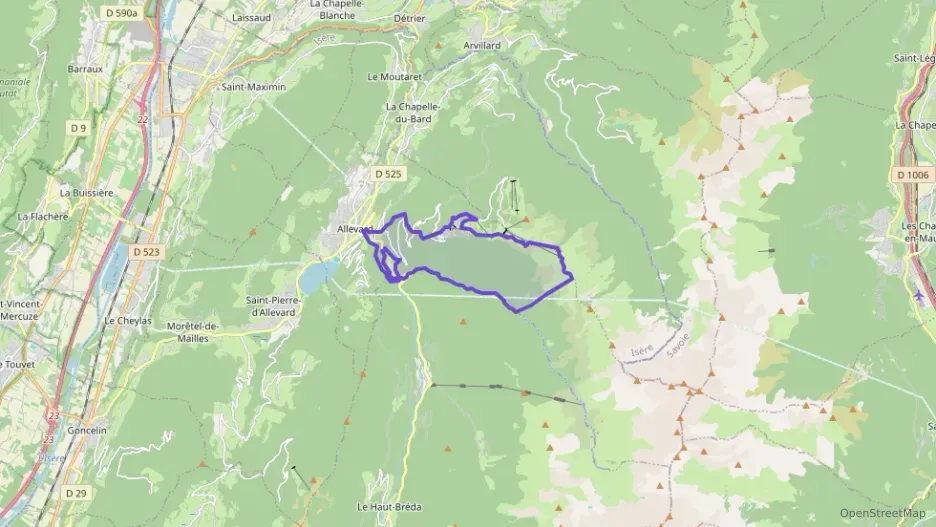 Appartement 63 m² trois pièces à vendre à Allevard Appartement 63 m² trois pièces à vendre à Allevard