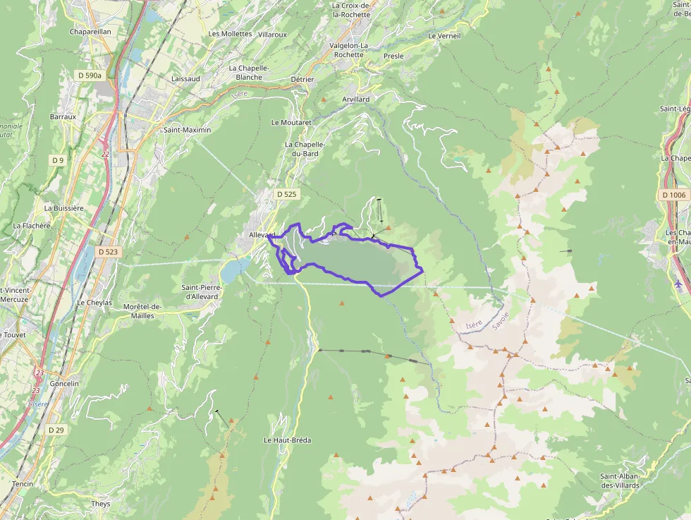 Appartement 22 m² une piece à vendre à Allevard