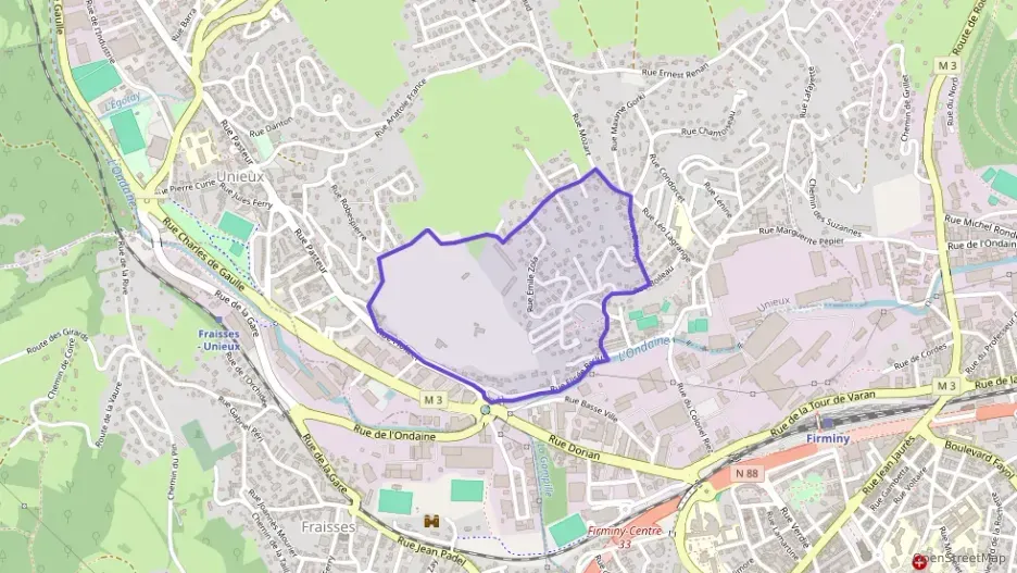 Appartement 76 m² trois pièces à vendre à Unieux Appartement 76 m² trois pièces à vendre à Unieux