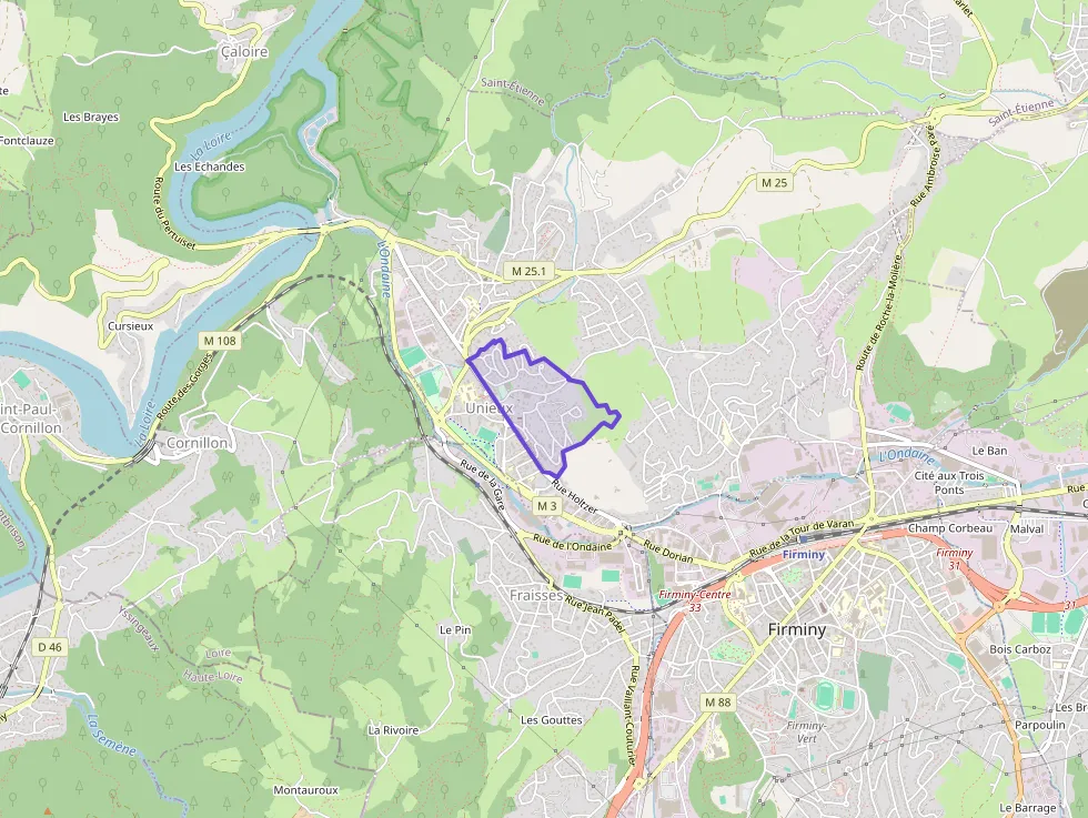 Appartement 72 m² trois pièces à vendre à Unieux