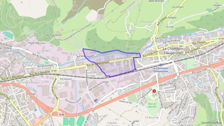 Appartement 126 m² deux pieces à vendre à Le Chambon-Feugerolles