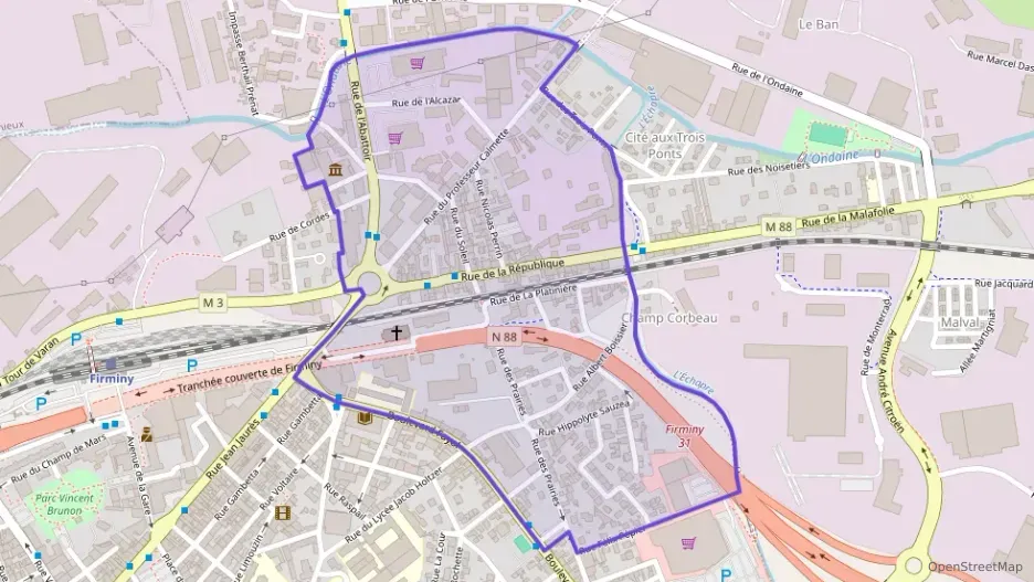 Appartement 49 m² une piece à vendre à Firminy Appartement 49 m² une piece à vendre à Firminy