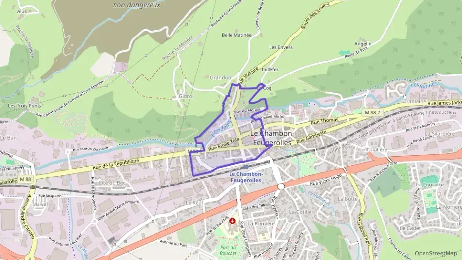 Appartement 67 m² trois pièces à vendre à Le Chambon-Feugerolles