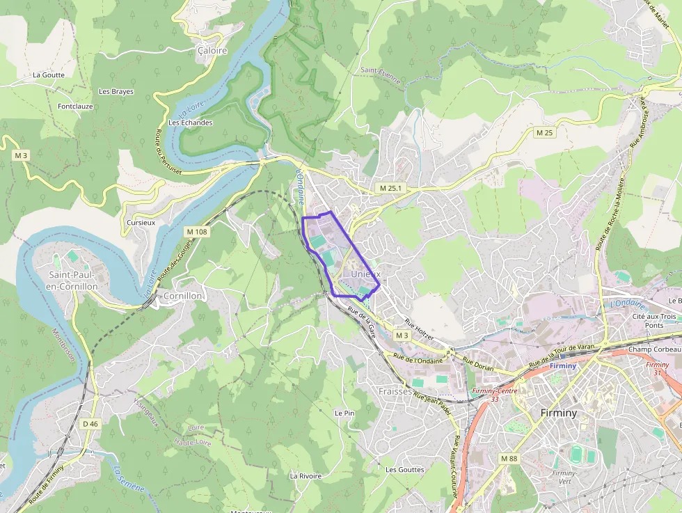 Appartement 60 m² deux pieces à vendre à Unieux