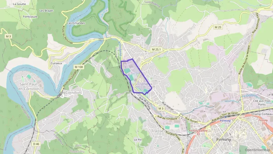 Appartement 60 m² deux pieces à vendre à Unieux