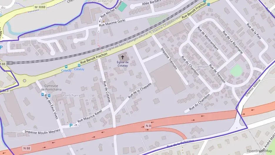 Appartement 60 m² deux pieces à vendre à Le Chambon-Feugerolles Appartement 60 m² deux pieces à vendre à Le Chambon-Feugerolles