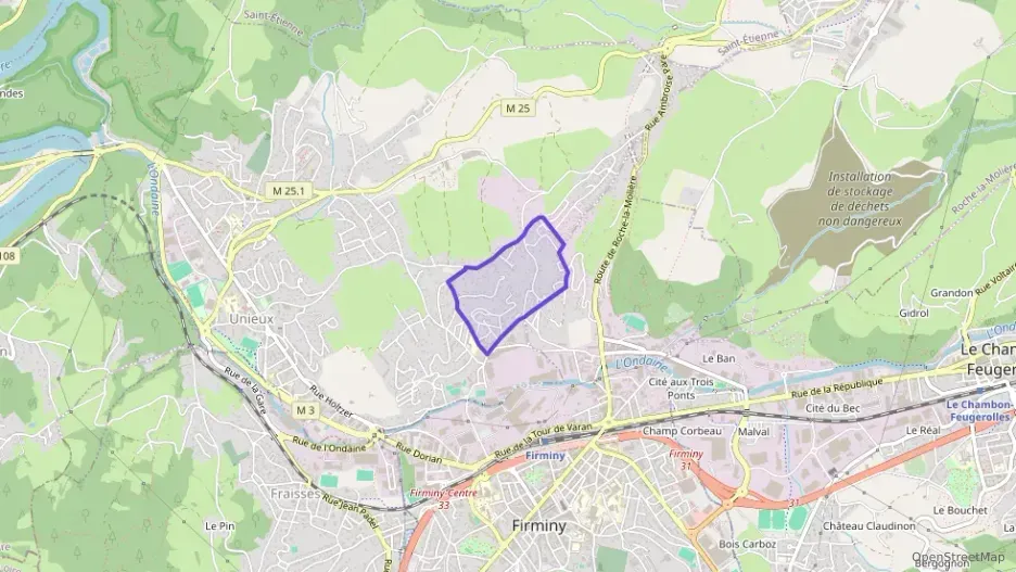 Appartement 63 m² trois pièces à vendre à Unieux Appartement 63 m² trois pièces à vendre à Unieux