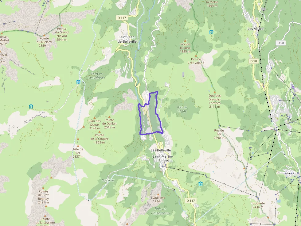 Appartement 30 m² deux pieces à vendre à Les Belleville