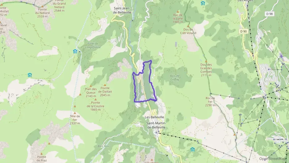 Appartement 30 m² deux pieces à vendre à Les Belleville