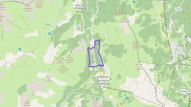 Appartement 30 m² deux pieces à vendre à Les Belleville