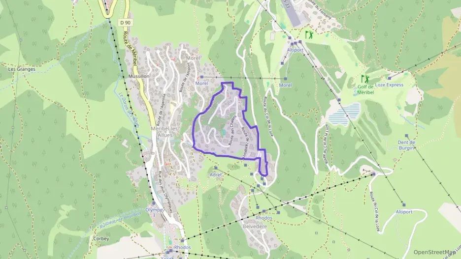 Appartement 59 m² trois pièces à vendre à Les Allues Appartement 59 m² trois pièces à vendre à Les Allues