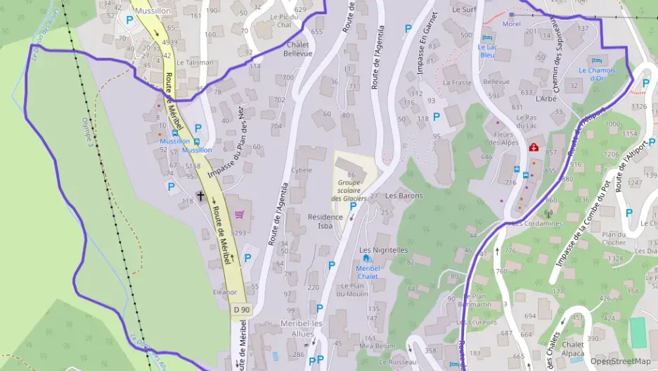 Appartement 118 m² quatre pièces à vendre à Les Allues