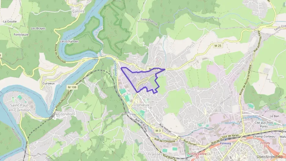 Appartement 53 m² deux pieces à vendre à Unieux