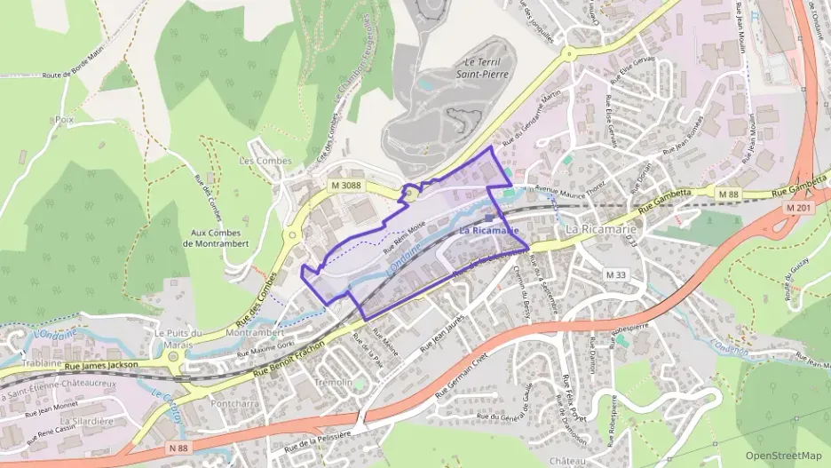 Appartement 29 m² une piece à vendre à La Ricamarie