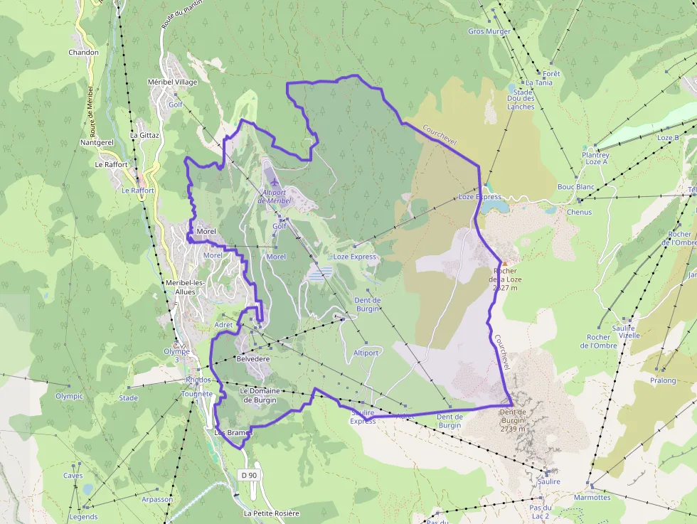 Appartement 62 m² quatre pièces à vendre à Les Allues