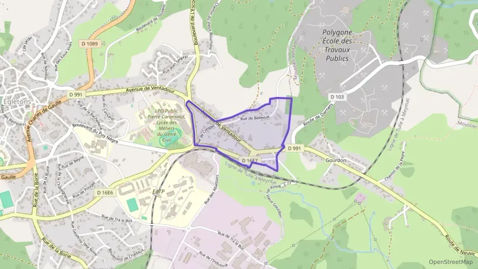 Appartement 42 m² trois pièces à vendre à Égletons Appartement 42 m² trois pièces à vendre à Égletons