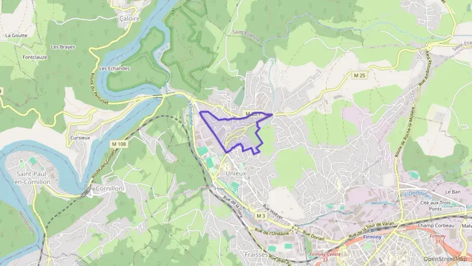 Appartement 89 m² trois pièces à vendre à Unieux