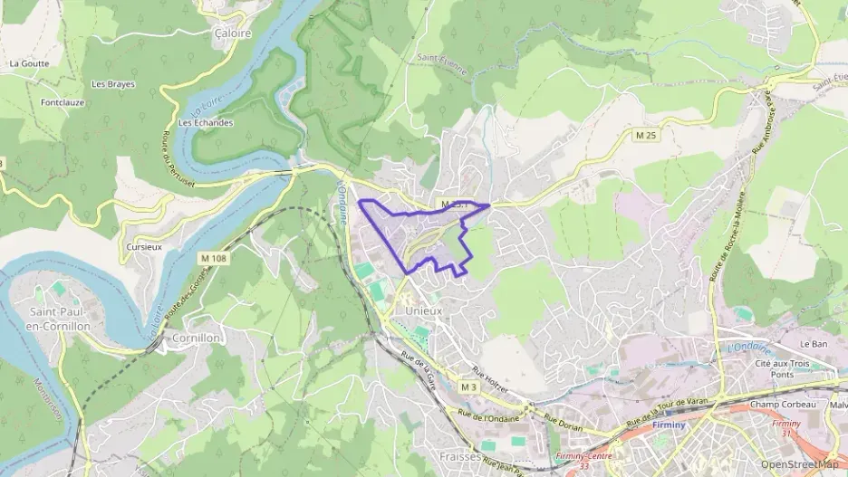 Appartement 67 m² trois pièces à vendre à Unieux