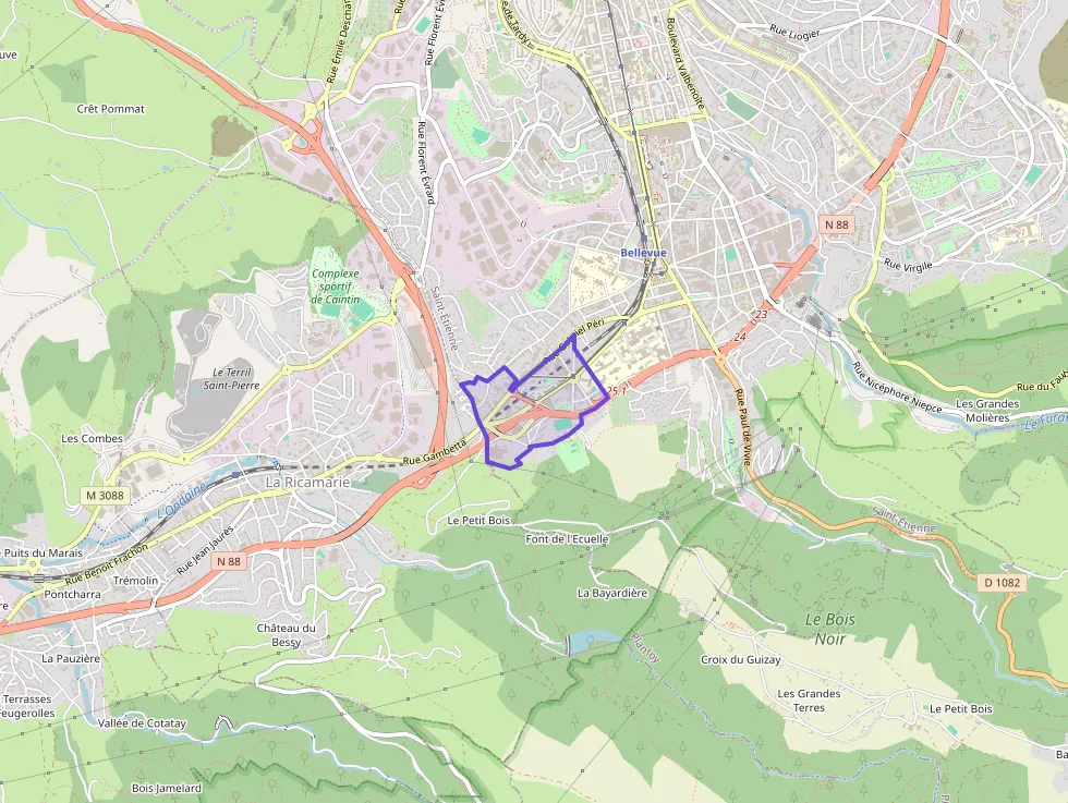 Appartement 71 m² quatre pièces à vendre à Saint-Étienne