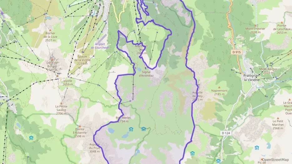 Appartement 95 m² trois pièces à vendre à Courchevel