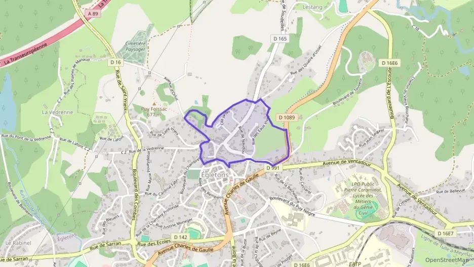 Appartement 52 m² cinq pièces à vendre à Égletons Appartement 52 m² cinq pièces à vendre à Égletons