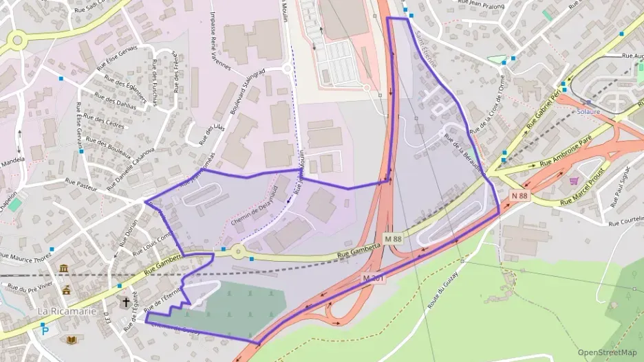 Appartement 103 m² cinq pièces à vendre à La Ricamarie