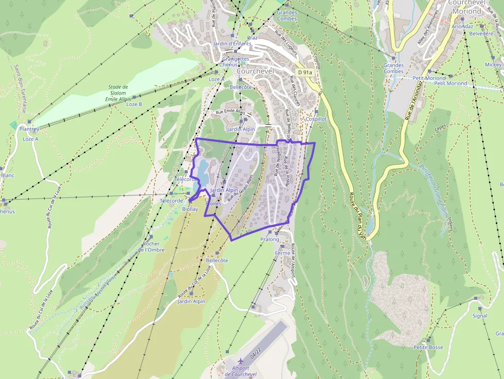Appartement 43 m² deux pieces à vendre à Courchevel
