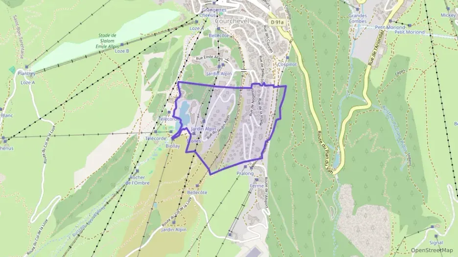 Appartement 43 m² deux pieces à vendre à Courchevel