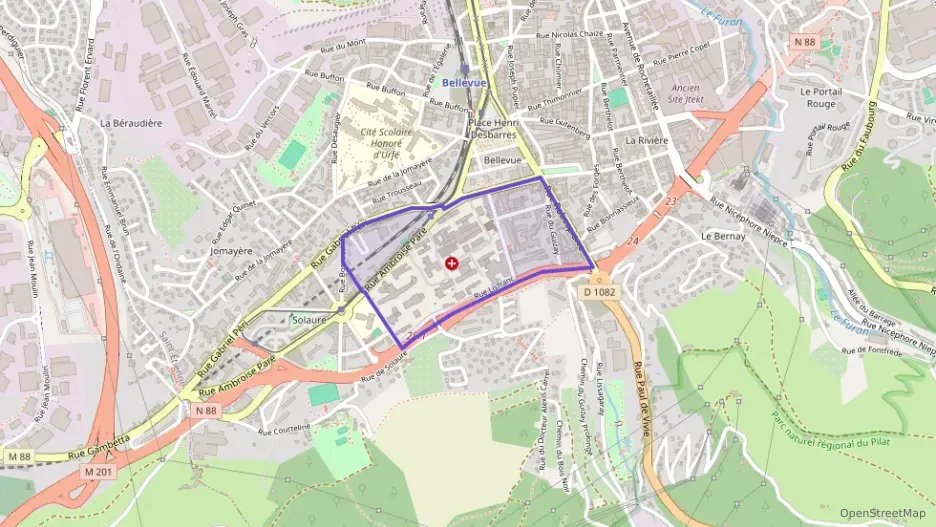 Appartement 42 m² deux pieces à vendre à Saint-Étienne Appartement 42 m² deux pieces à vendre à Saint-Étienne