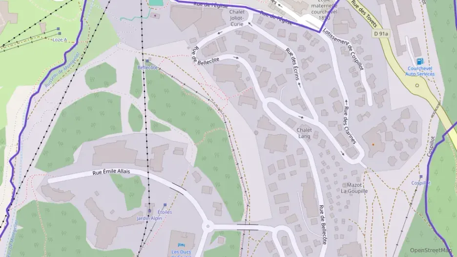 Appartement 39 m² deux pieces à vendre à Courchevel