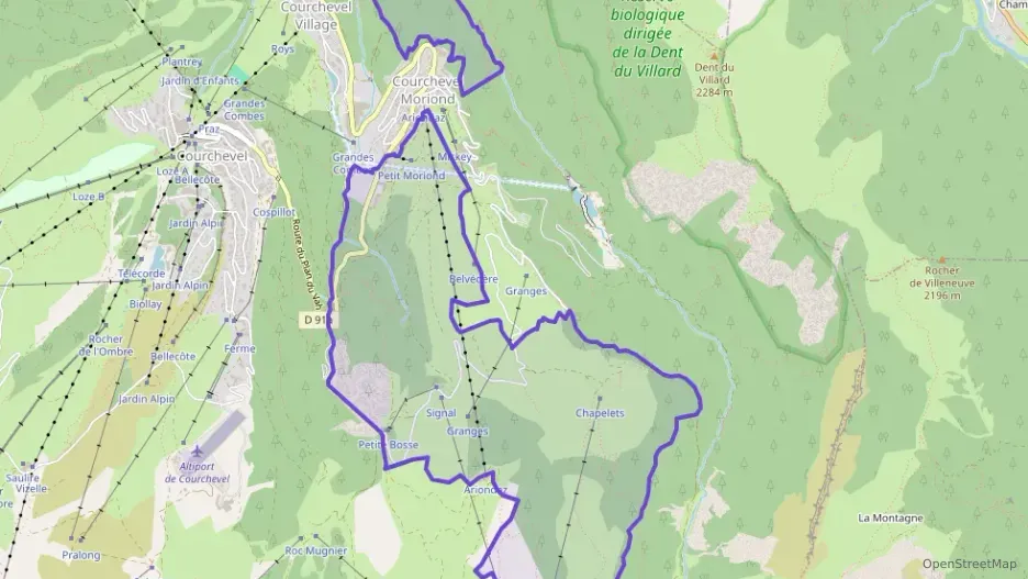 Appartement 56 m² trois pièces à vendre à Courchevel