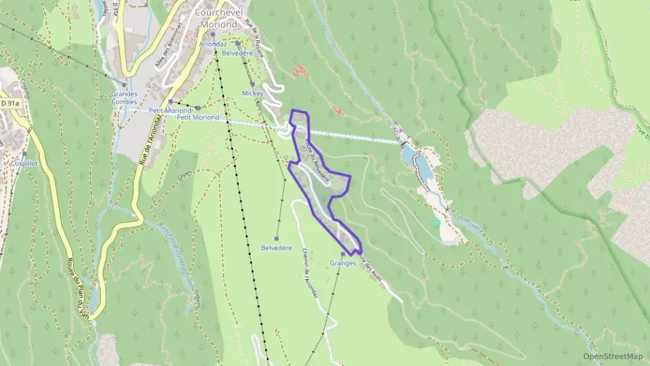 Appartement 63 m² trois pièces à vendre à Courchevel