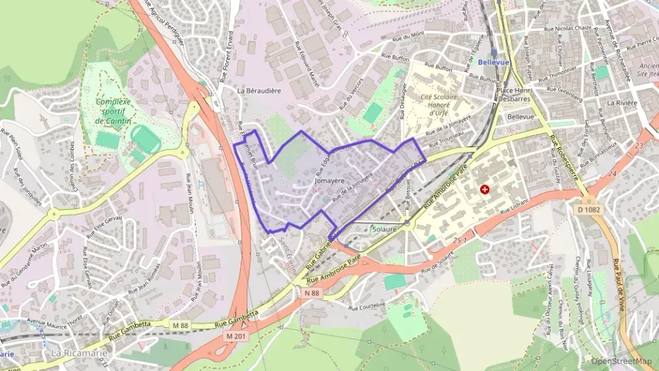 Appartement 23 m² une piece à vendre à Saint-Étienne