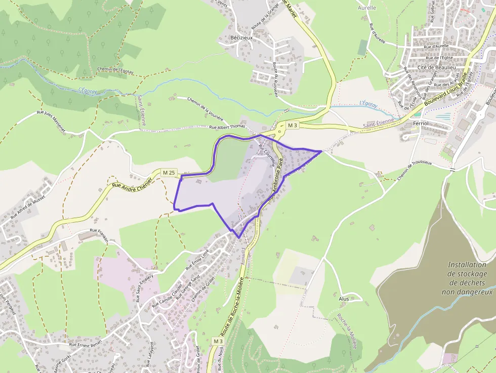 Appartement 64 m² trois pièces à vendre à Unieux