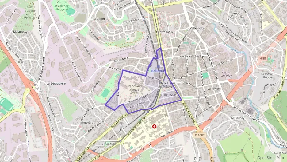 Appartement 45 m² deux pieces à vendre à Saint-Étienne