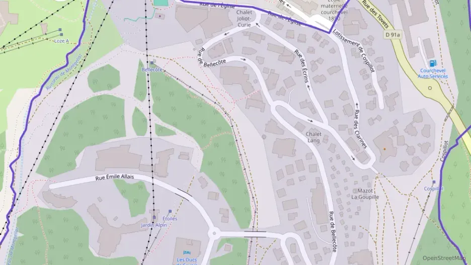 Appartement 44 m² deux pieces à vendre à Courchevel