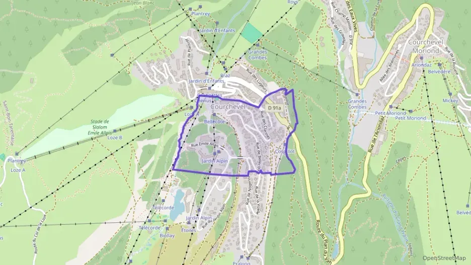 Appartement 44 m² deux pieces à vendre à Courchevel