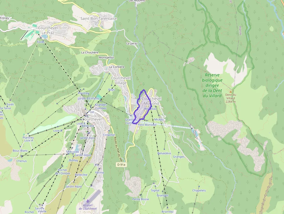 Appartement 128 m² quatre pièces à vendre à Courchevel