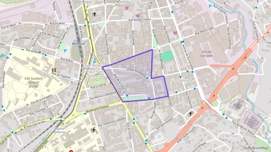 Appartement 57 m² quatre pièces à vendre à Saint-Étienne Appartement 57 m² quatre pièces à vendre à Saint-Étienne