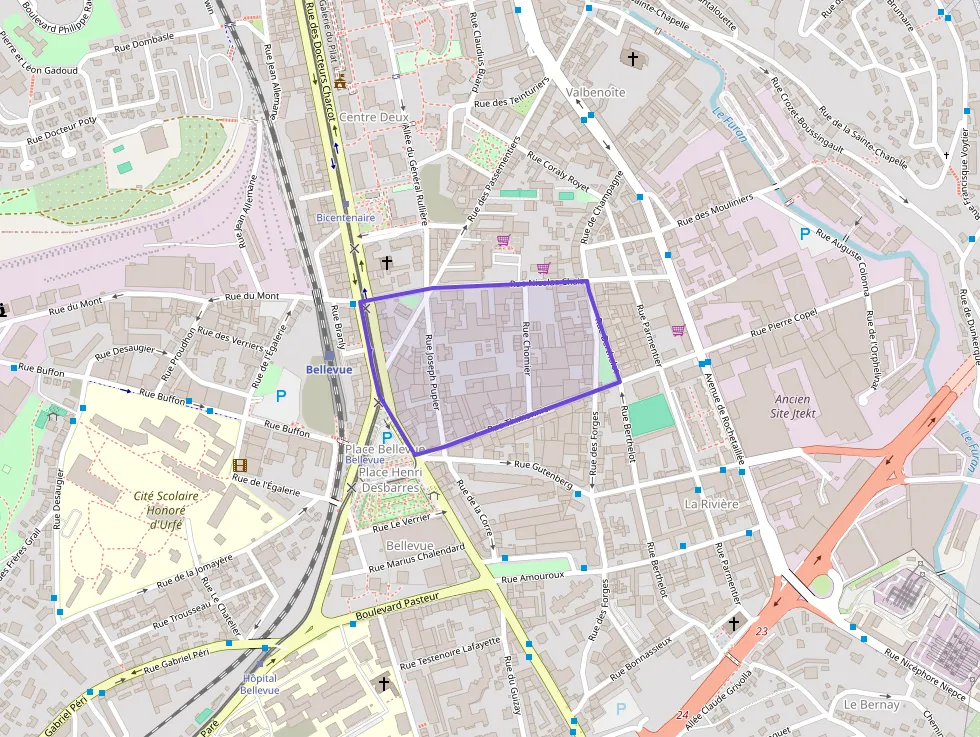 Appartement 86 m² quatre pièces à vendre à Saint-Étienne