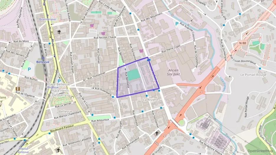 Appartement 42 m² deux pieces à vendre à Saint-Étienne Appartement 42 m² deux pieces à vendre à Saint-Étienne